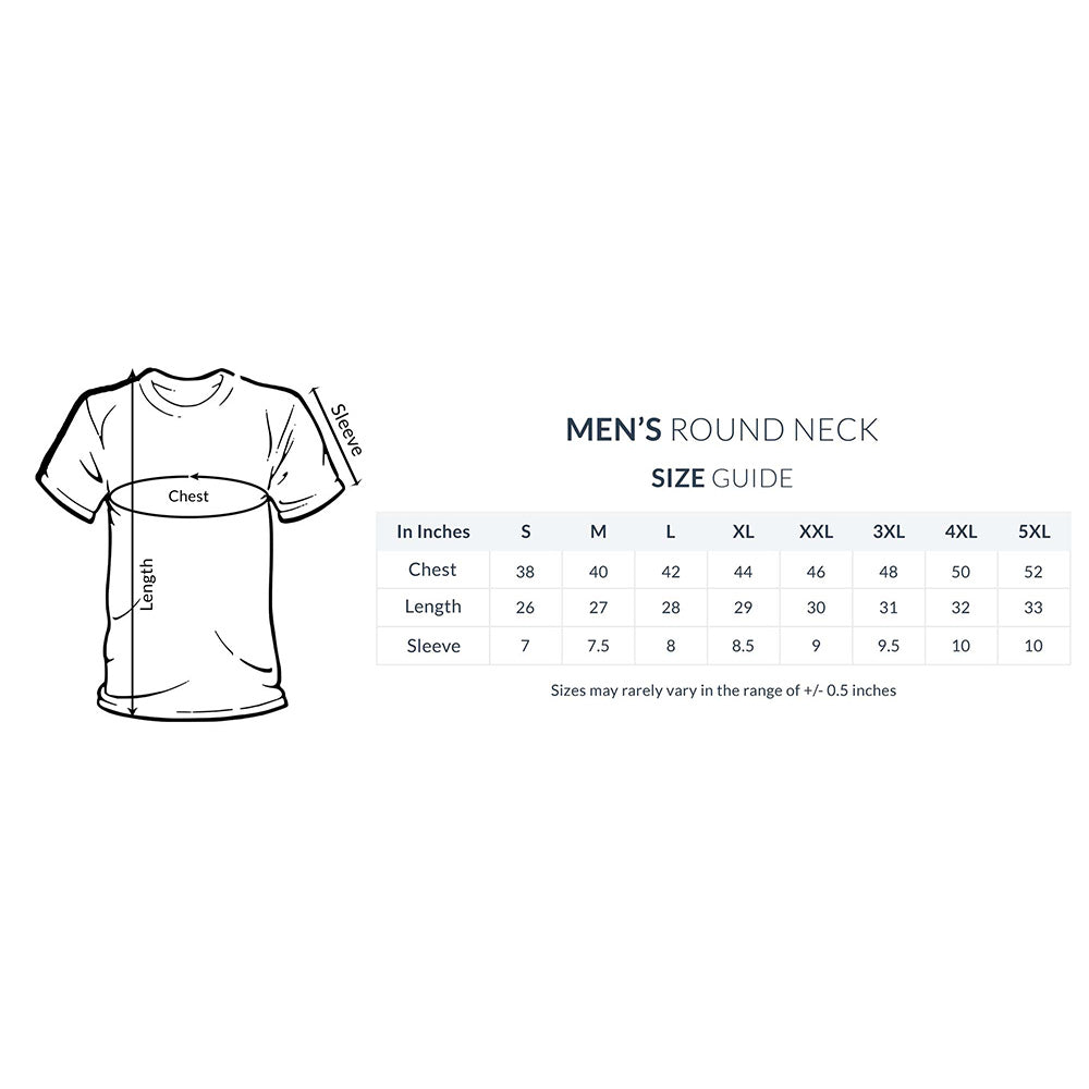 Onam-Olam Unisex Black Round Neck T-Shirt