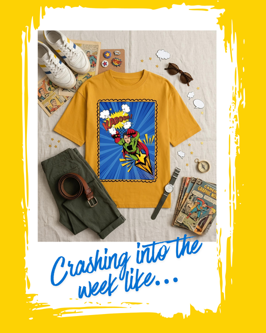Kaboom - Unisex Oversized Classic T-Shirt