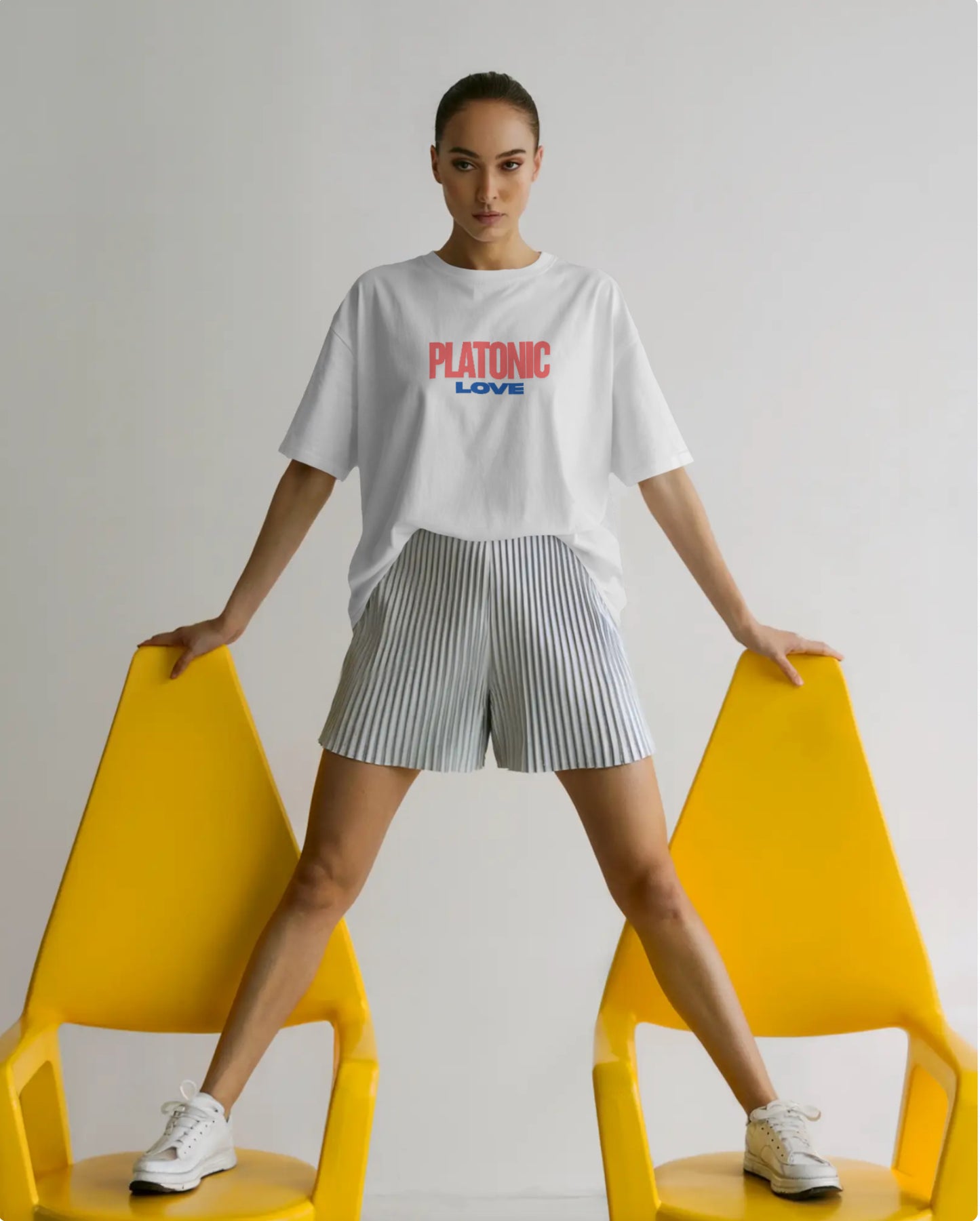 Platonic - Unisex Terry Oversized Tee