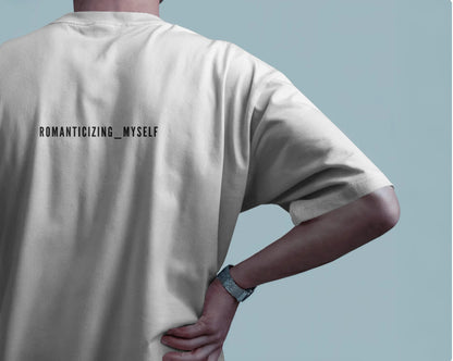 Romanticizing - Unisex Terry Oversized Tee