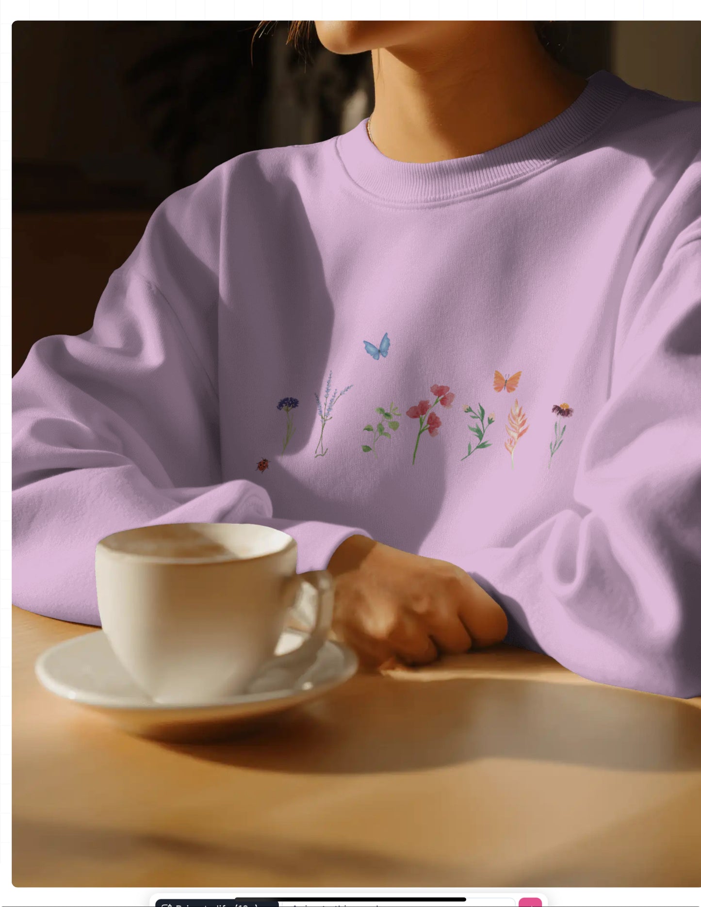 Bloom Tres Unisex Sweatshirt